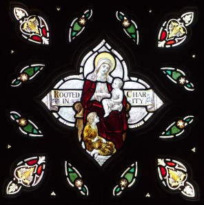 성녀 카리타스 애덕_photo by Rodhullandemu_in the church of St Hildeburgh in Hoylake_England.jpg